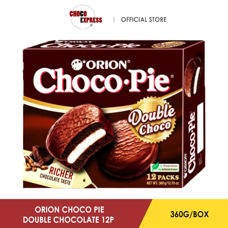 Orion Choco Pie Super Rich Double Chocolate 12P 360G