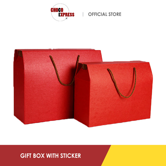 Choco Express Gift Box with Sticker Message Sleeve