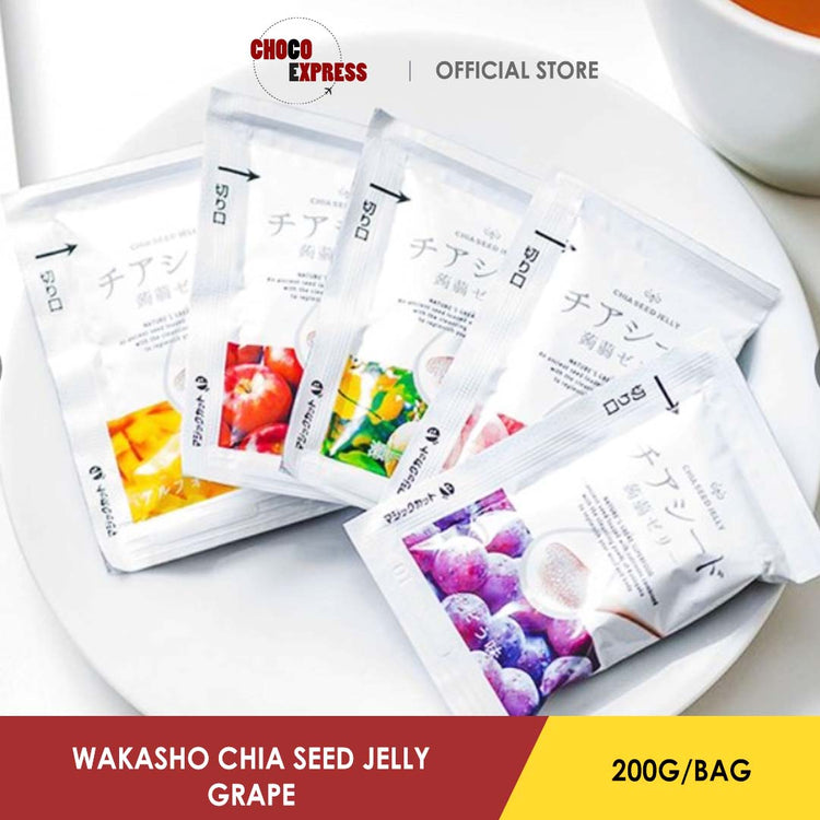 Wakasho Chia Seed Grape 200g