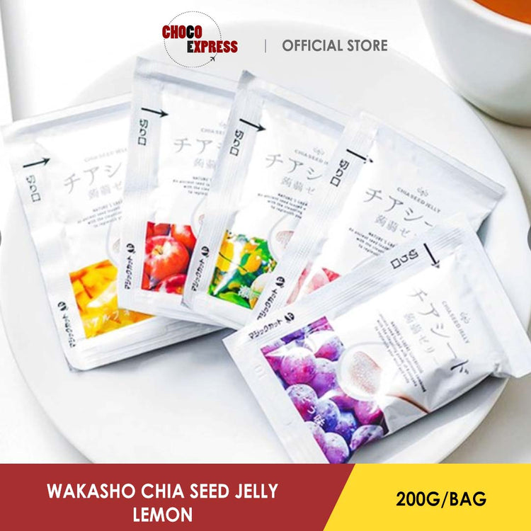 Wakasho Chia Seed Lemon Jelly 200G