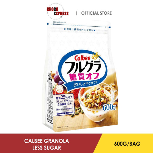 Calbee Granola Less Sugar 25% Cereal 600g