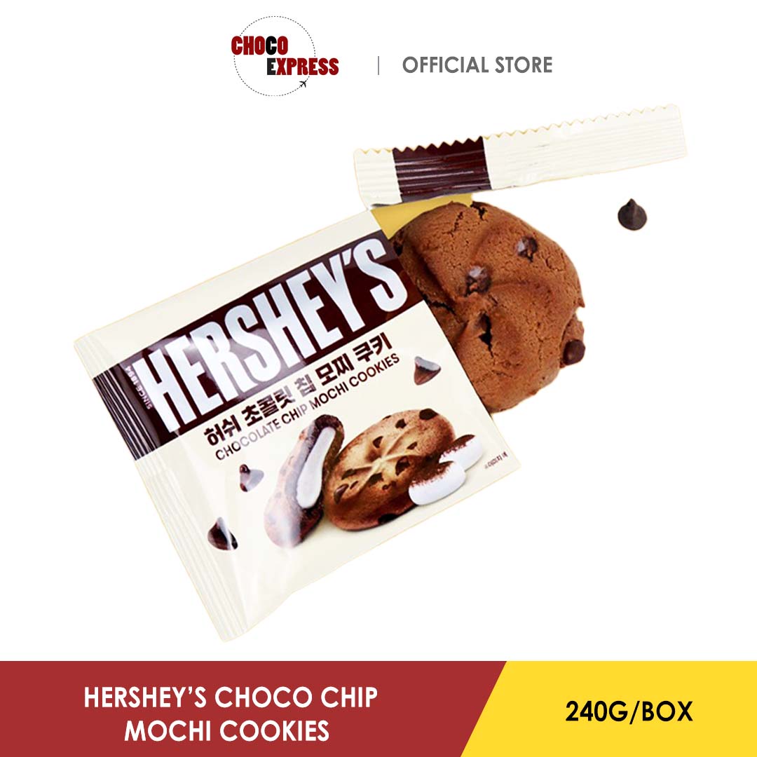 Hershey Choco Chip Mochi Cookies 240g/ Product of Korea