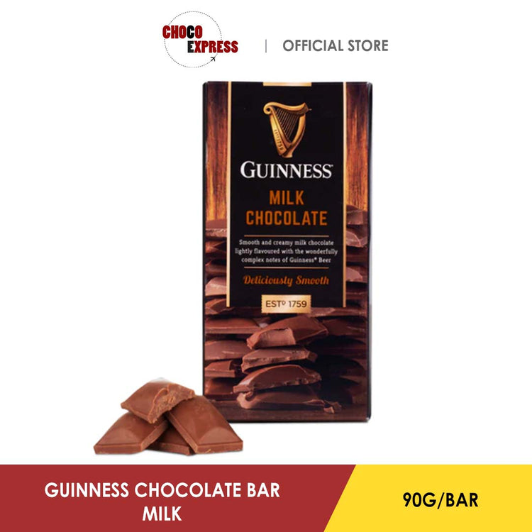 Guinness Milk Chocolate Bar 90G