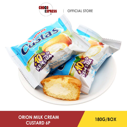 Orion Milk Cream Custard 6P 180g