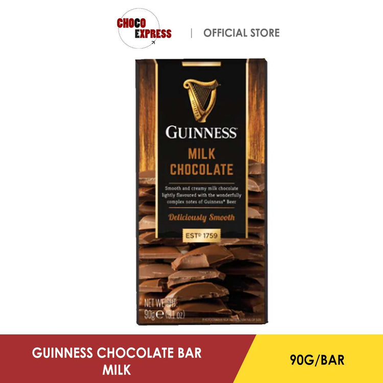 Guinness Milk Chocolate Bar 90G
