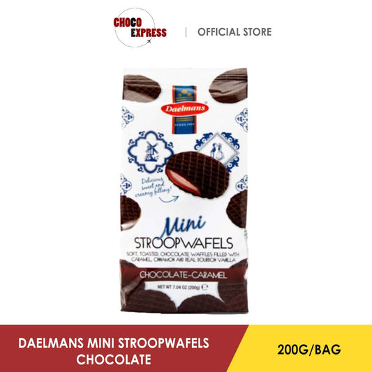 Daelmans Minis Choc Stroopwafels Bag 200g