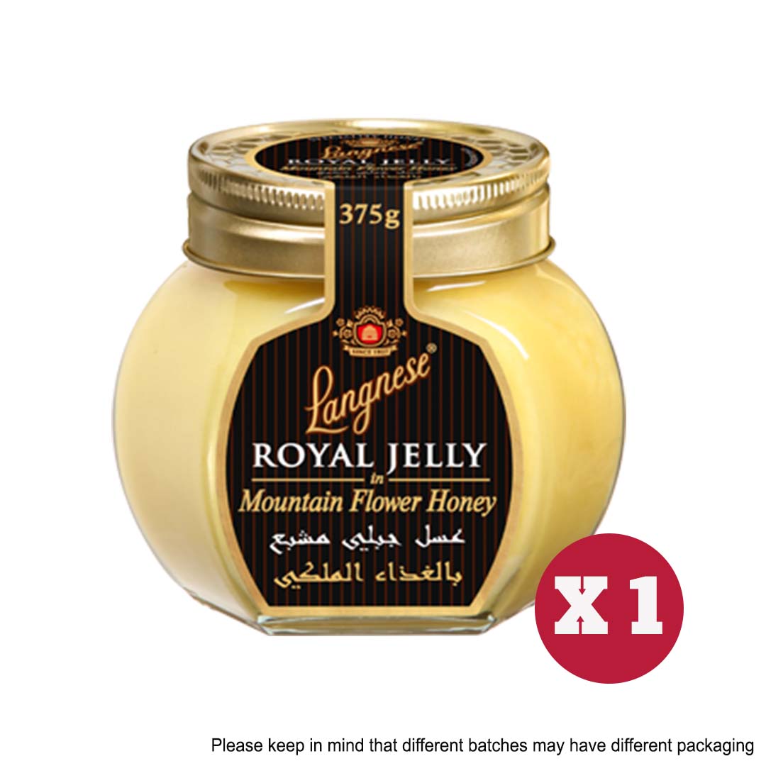 Langnese Royal Jelly in Mountain Flower Honey 375G