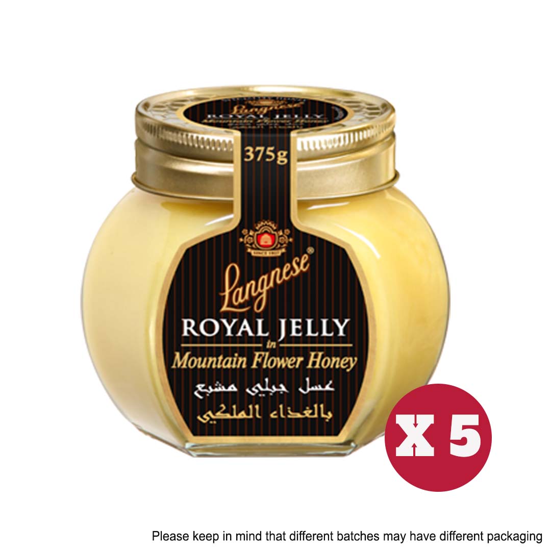 Langnese Royal Jelly in Mountain Flower Honey 375G