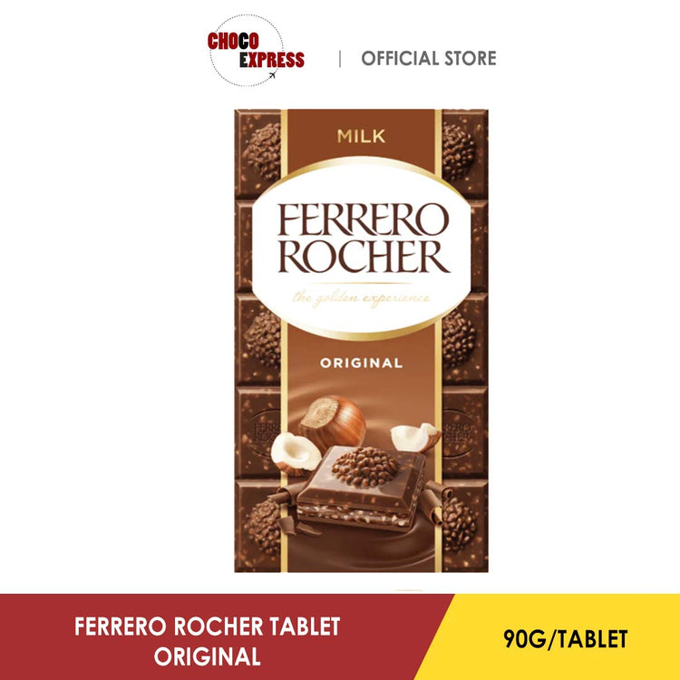 Ferrero Rocher Original Hazelnut Tablet 90g
