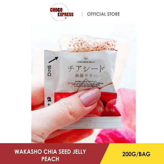 Wakasho Chia Seed Peach Jelly 200G