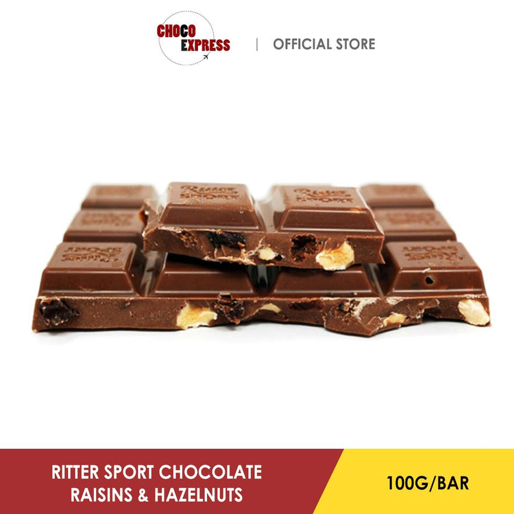 Ritter Sport Raisins & Hazelnuts 100G