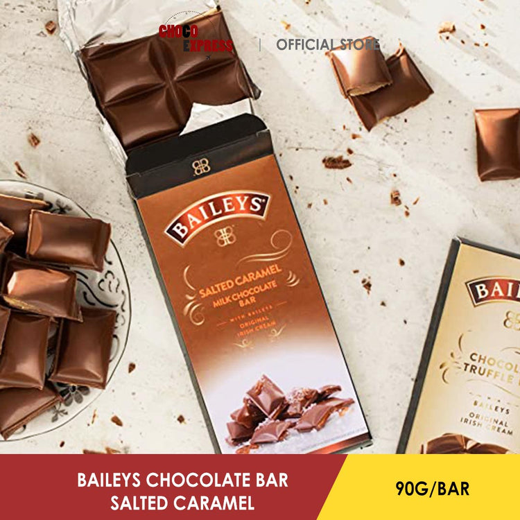 Baileys Liquor Chocolate Bar 90g - Salted Caramel | Product of Ireland