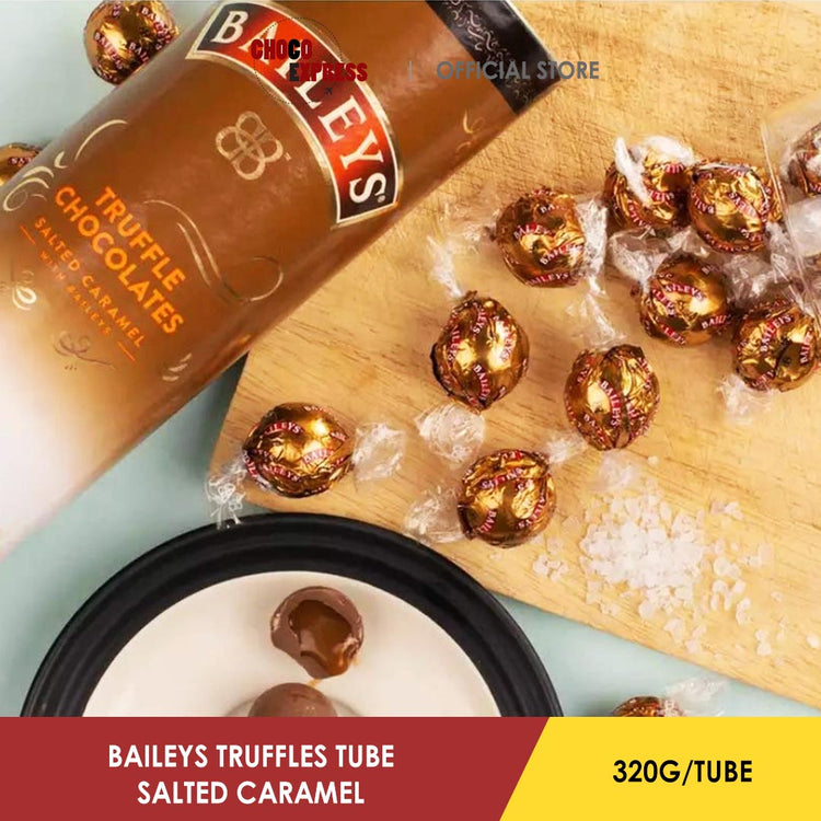 Baileys Truffles Tube 320g - Salted Caramel | Product of Ireland
