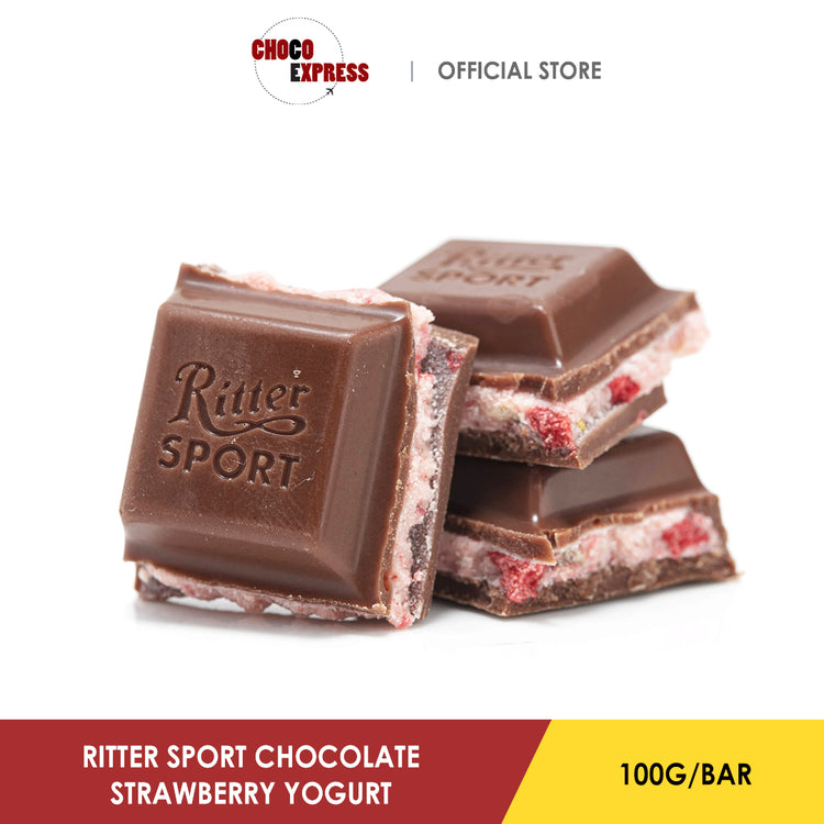 Ritter Sport Strawberry Yogurt 100g