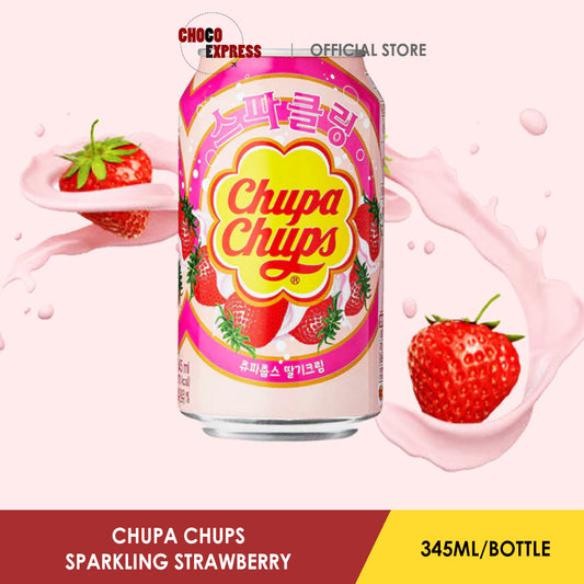 Chupa Chups Sparkling Strawberry 345ML