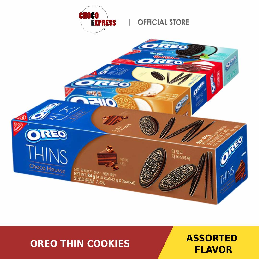 Oreo thin cookies Korea Oreo Collection Cookies/ Product of Korea