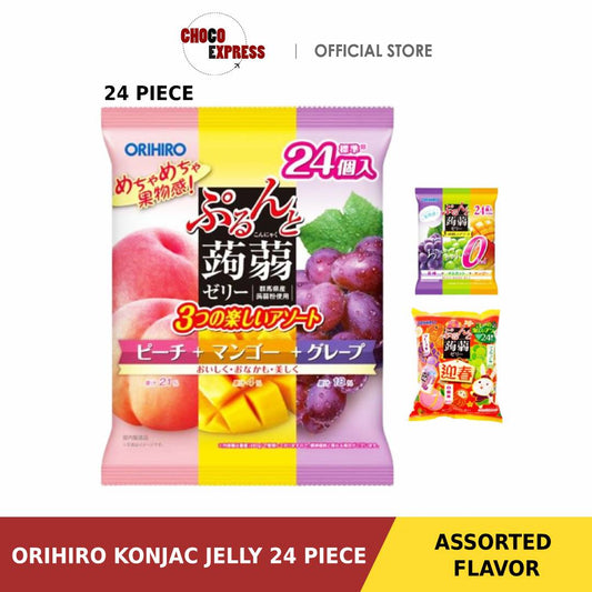 Orihiro Konjac Jelly: 24 pieces