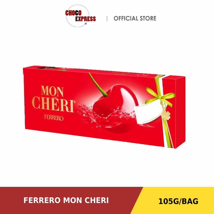 Ferrero Mon Cheri Liquor Chocolates T10 105g/ Product of Italy