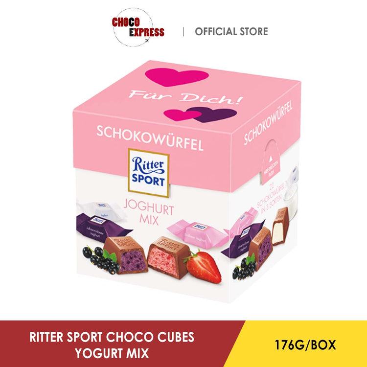 Ritter Sport Choco Cubes Yogurt Mix 176G