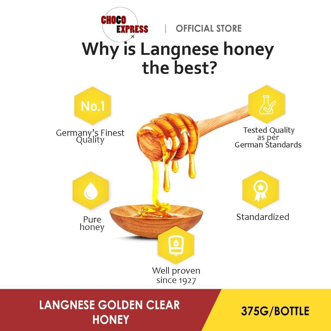 Langnese Golden Clear Honey 375G